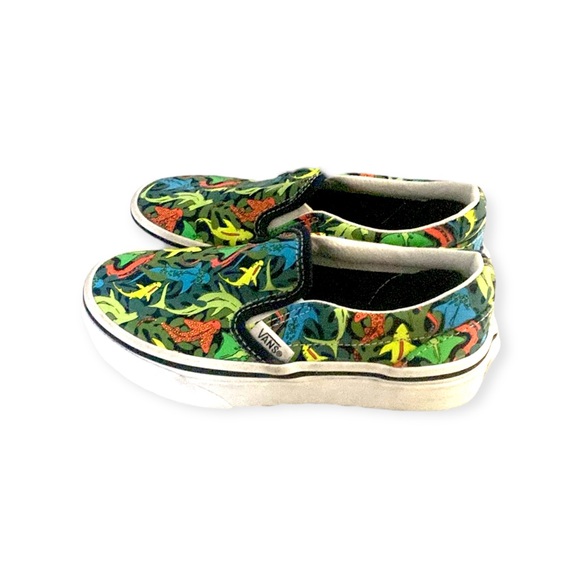 Vans Classic Slip On Fish Ocean Sea Glow in the Dark  Toddler 12 - Picture 2 of 3